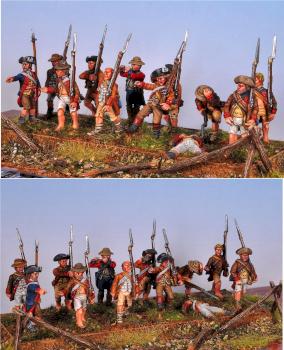 AWI 25mm Eureka Miniatures-2nd. Maryland Regt. Battle of Guilford Courthouse 1781 by hmslouie