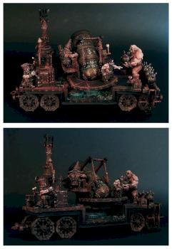 CHAOS DWARF DREADQUAKE MORTAR by loris