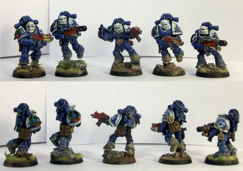 Space Marine Sternguard Veteran Squad by Grigory