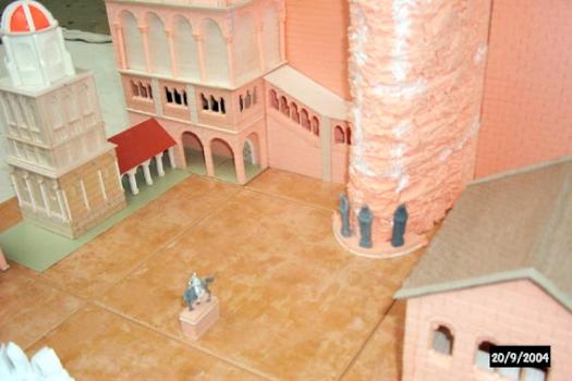 Making Minas Tirith gateway by TrickRick