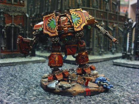 Worldeaters Forgeworld Dreadnought. by Sparhawk