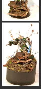 Dark Angel Space Marine by MitchellHucker