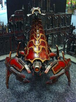 Brass Scorpion Finished (front view) by Sparhawk