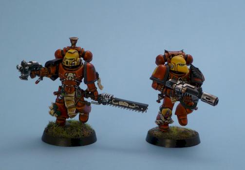 Blood Angels Assault Marines by slickwilly79