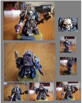 Space Marine Chaplain by suspiciousemu