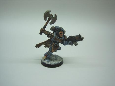 Space Wolf Lone Warrior by Nachomon