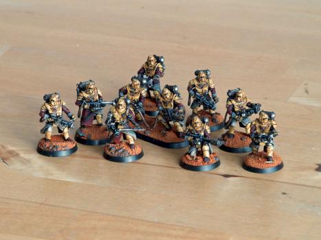 Skitarii Stormtroopers - Triarii by cerebralerebus