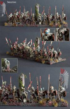 Skeleton Horde! by Sarmatia Painting Studio