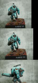 Tau XV25 Stealth Suit by andee