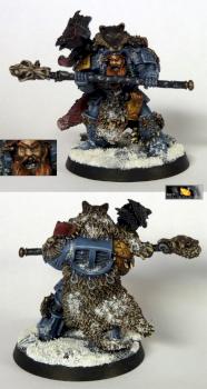Space Wolves Njal Stormcaller by SkymaN