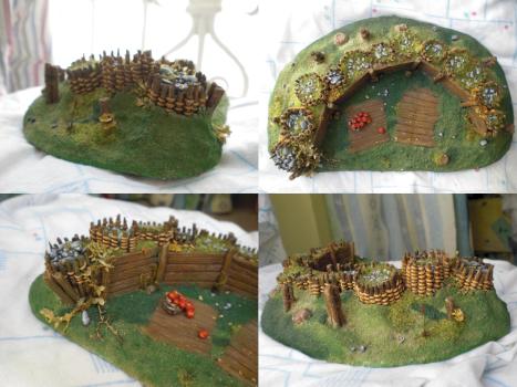 Barricade scenery for Confrontation Worg by GengisSad