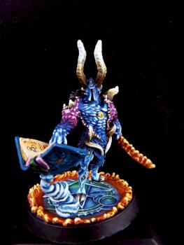 Daemonic Magelord on foot by Titan-forge
