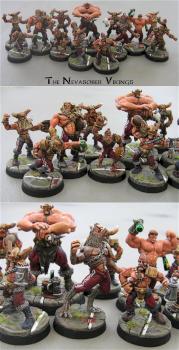 Norse Blood Bowl team by 0nyx