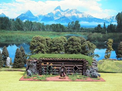 Radagast's log cabin by TrickRick