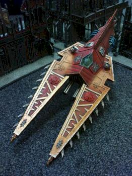 Scratchbuilt Hellblade fighter by Sparhawk