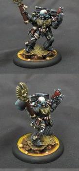 Chaplain with Jump Pack by Jolly Roger Studio