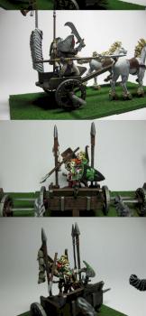 Wood Elf War Chariot Squadron by GON
