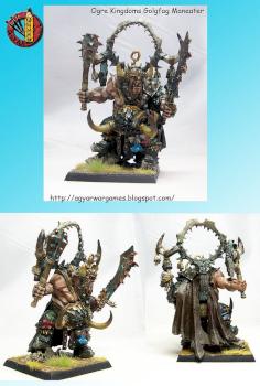 Ogre Kingdoms Golgfag Maneater by agyar