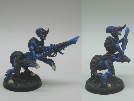 Old tyranid warrior by Nachomon