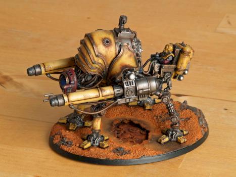 Skitarii Cyclops Heavy Sentinel - Adeptus Mechanicus by cerebralerebus