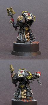 Chaplain in terminator armour by Avalanche by WhiteRavenFactory