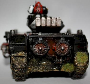 Black Templar Predator (rear view) by niewiem