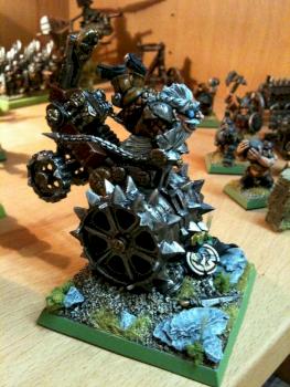 Blood Bowl - Dwarf DeathRoller by dragonyim