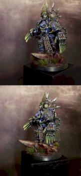 Alpha Legion Chaos Lord by jarhead