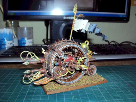 Warhammer Skaven Doomwheel by loselfos
