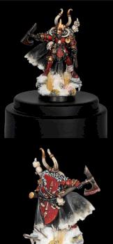 Gamesday 2009 Chaos Lord by JamesTTravers
