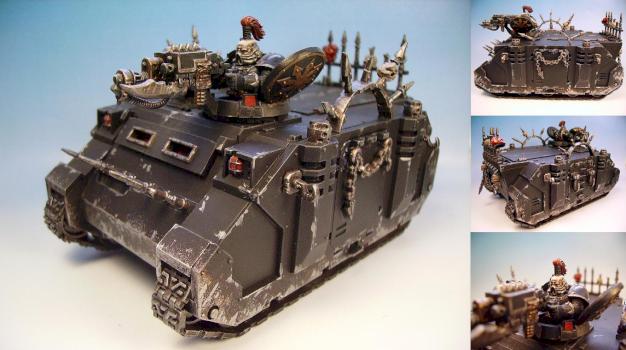 Rhino de la Black legion by matthieuxme