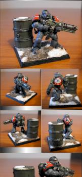 Nazi Space Marine by cpt_Molo