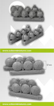 Conversions parts from Scibor Monstrous Miniatures by Scibor