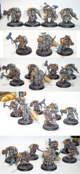 Space Wolves Wolfguard Terminators by Aulbath