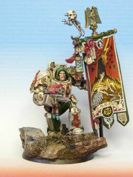 Deathwing standard bearer by RAFF