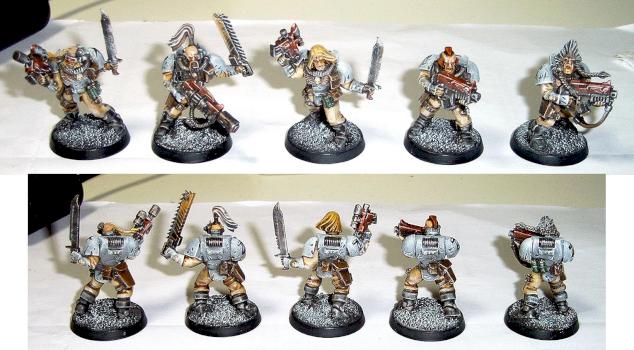 Space Wolves Wolf Scouts by Aulbath