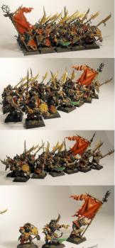 Skaven Stormvermin regiment by cpt_Molo