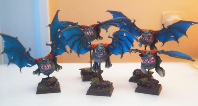 Beastmen Harpies Gorballs by candypalmer