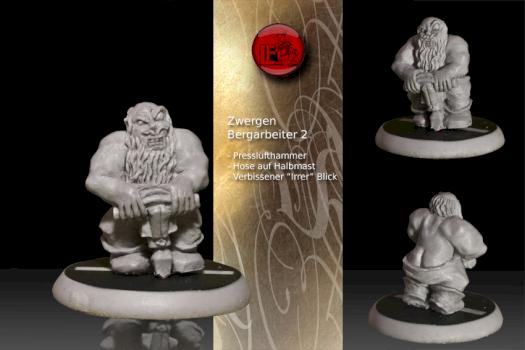 Another Dwarf Miner by Sculpy