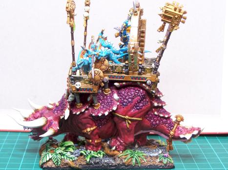 Pretre sur Stegadon by The Executeur