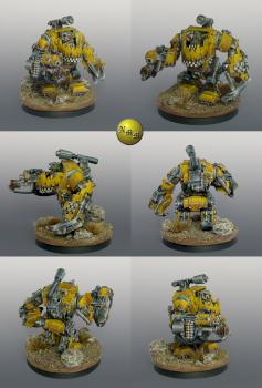 Ork in Mega Armour by nels0nmac