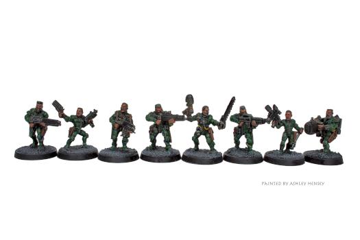 Necromunda Van Saar Gang by ashley hensey