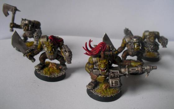 Black Reach Ork Boyz by voluptanesh
