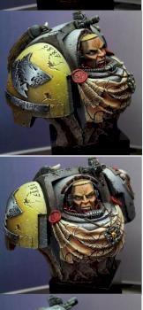 space wolf bust FW (prepared for game day french 2010) by avalon008