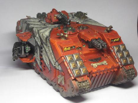 Blood Angels Land Raider by Clip_Ka