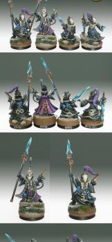 Eldar Seer council by nels0nmac