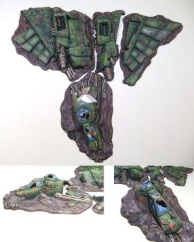 Battle for Macragge Terrain by andee