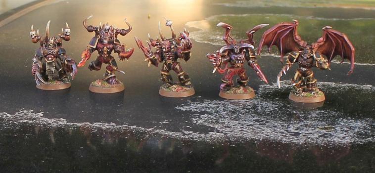 Possessed Chaos Marines by JD Dread