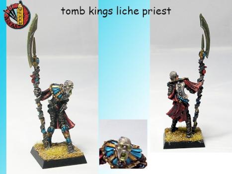 tomb kings liche priest by agyar