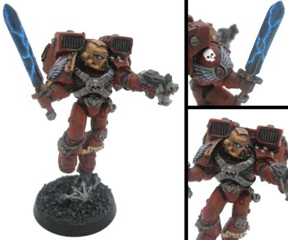 Blood Angels Vanguard Veteran by Incursus